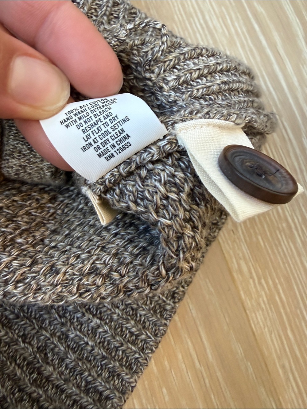 Taylor Stitch The Crawford Sweater
in Ash Twist size 38 size small - Picture 8 of 10